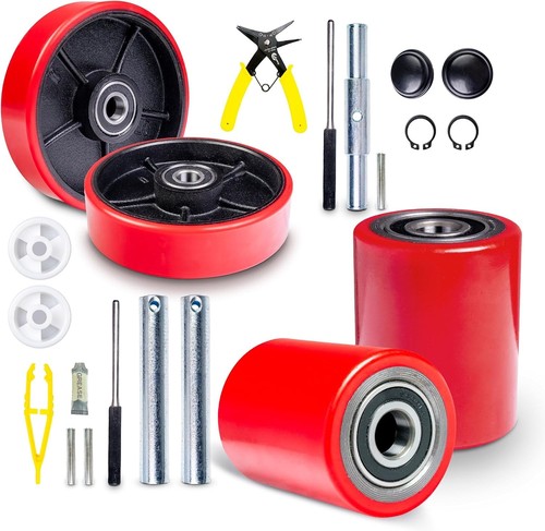 Universal fit red pallet jack - red,